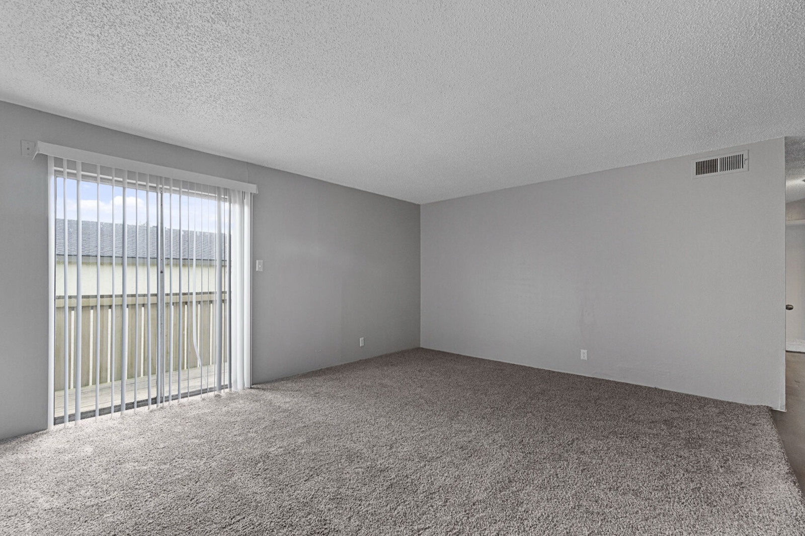 Two bedroom one bath apartment